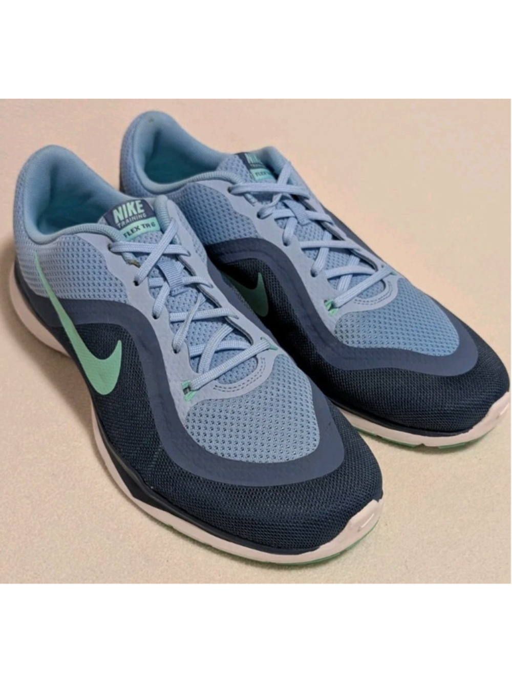 Nike Training Flex TR 6 Athletic Shoes 831217-401 Blues Womens Size 10 N01